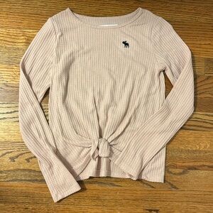 Abercrombie Long Sleeve Waffle T